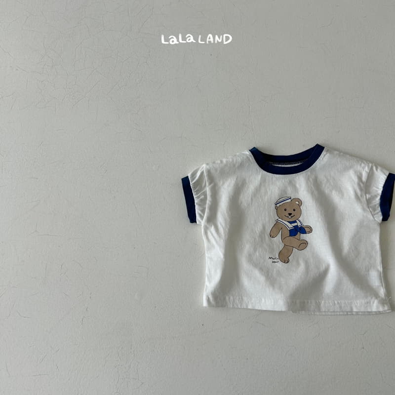 Lalaland - Korean Baby Fashion - #babyboutique - Bebe Marine Tee - 3