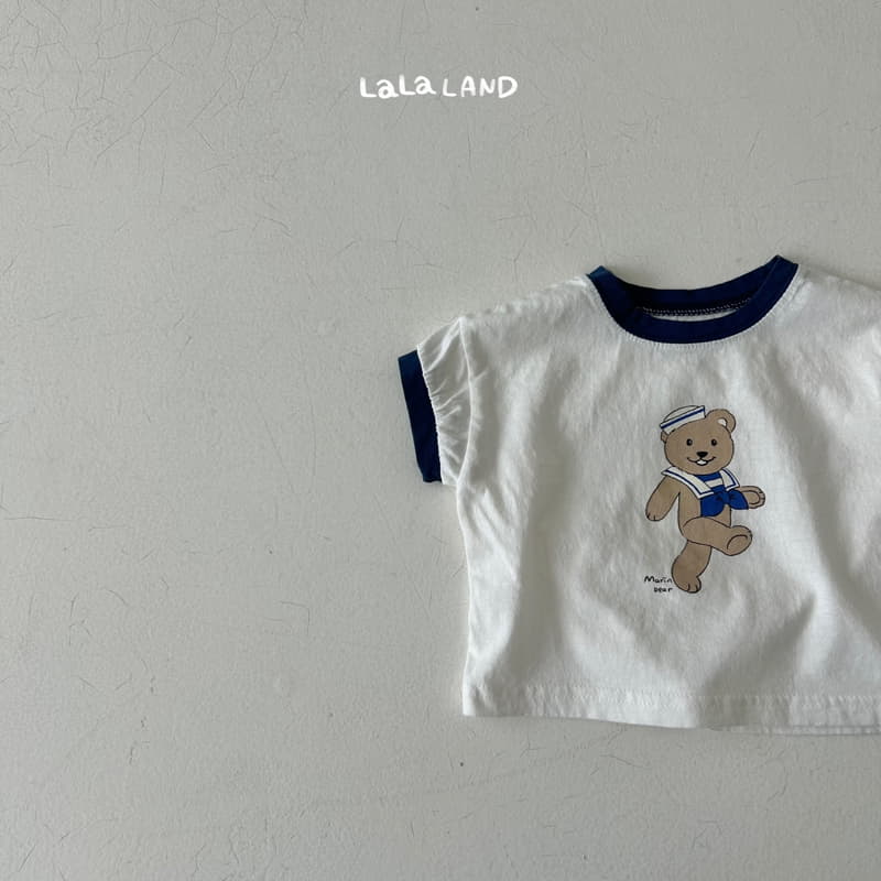 Lalaland - Korean Baby Fashion - #babyboutique - Bebe Marine Tee - 4