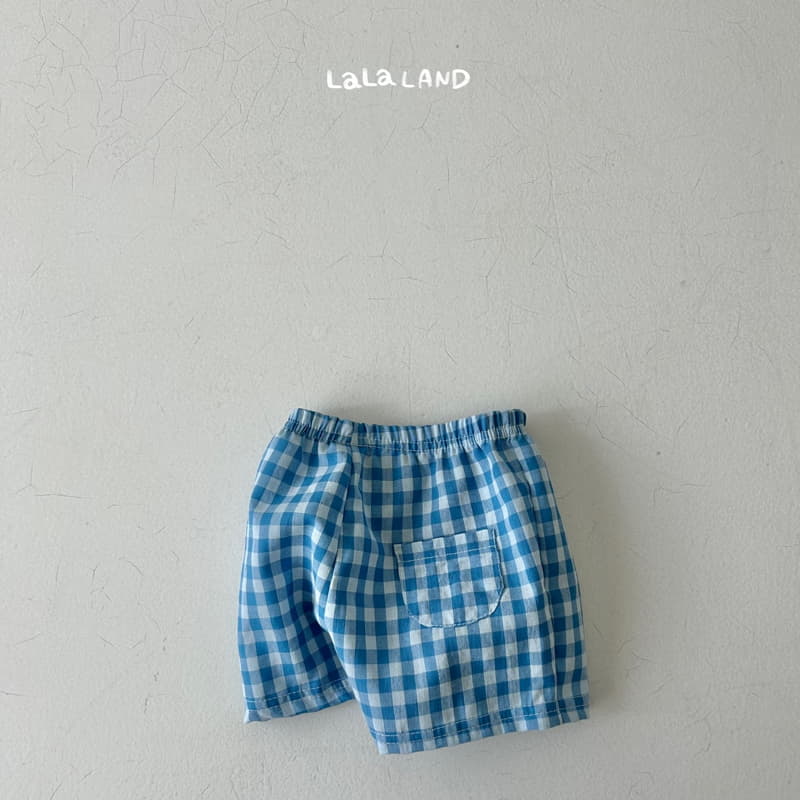 Lalaland - Korean Baby Fashion - #babyboutique - Bebe Check Shorts - 12
