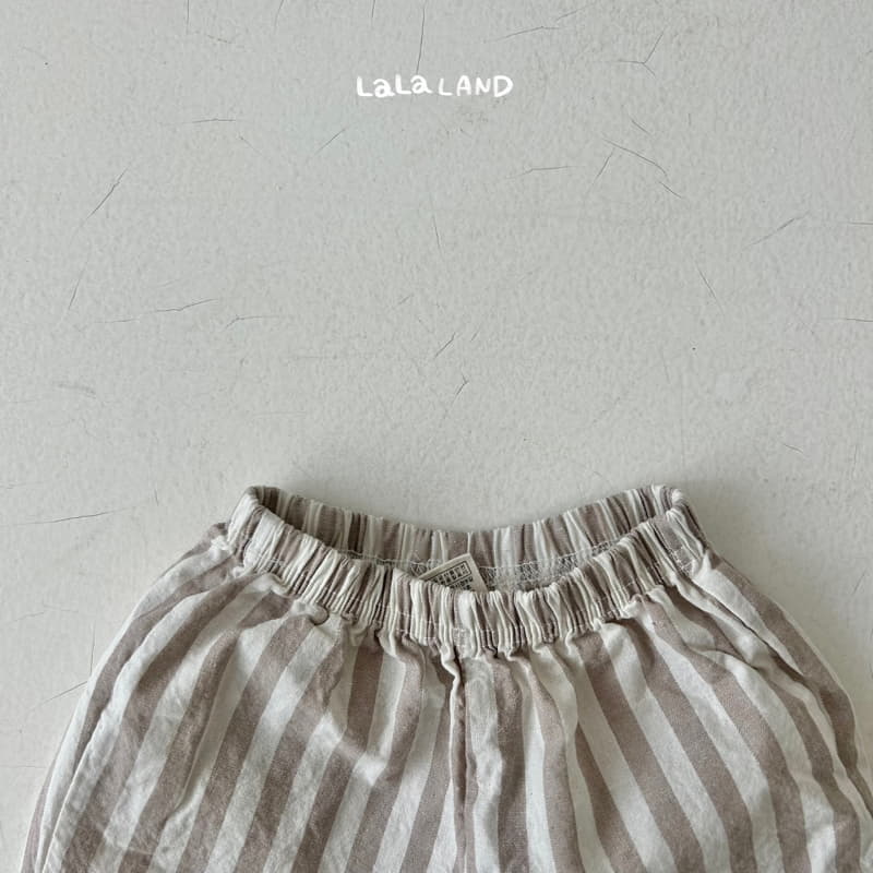 Lalaland - Korean Baby Fashion - #babyboutique - Bebe Stripes Pants - 11