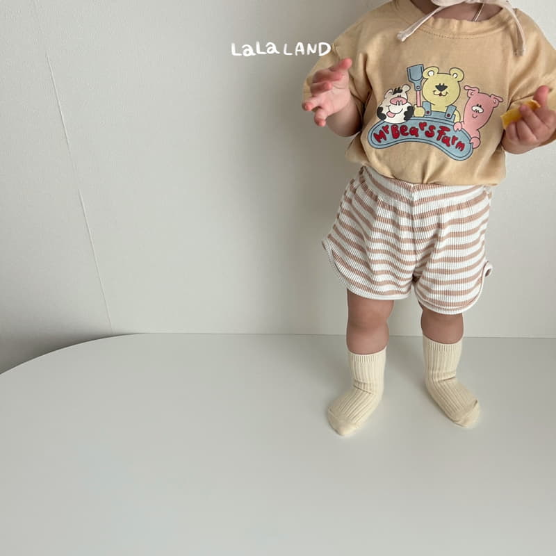 Lalaland - Korean Baby Fashion - #babyboutique - Bebe Waffle Pants - 10