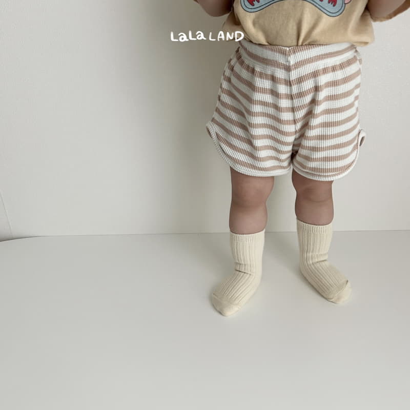 Lalaland - Korean Baby Fashion - #babyboutiqueclothing - Bebe Waffle Pants - 11