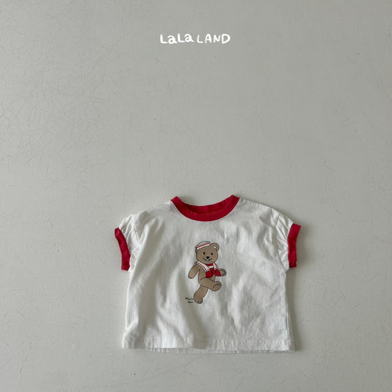 Lalaland - Korean Baby Fashion - #babyclothing - Bebe Marine Tee - 6