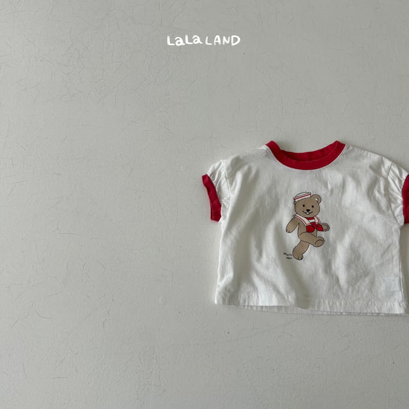 Lalaland - Korean Baby Fashion - #babyfashion - Bebe Marine Tee - 7