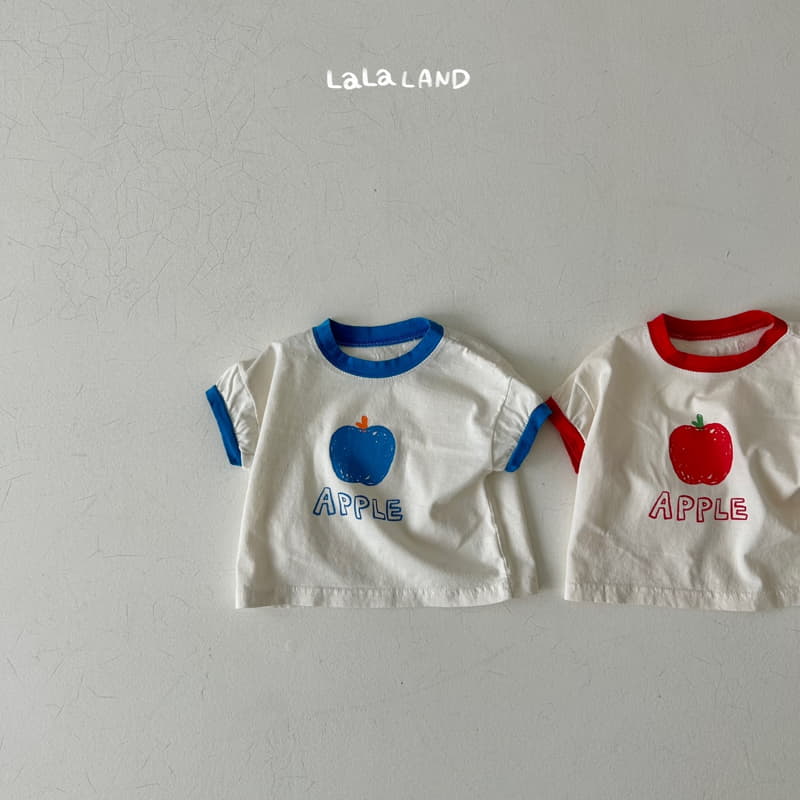 Lalaland - Korean Baby Fashion - #babyfashion - Bebe Apple Tee