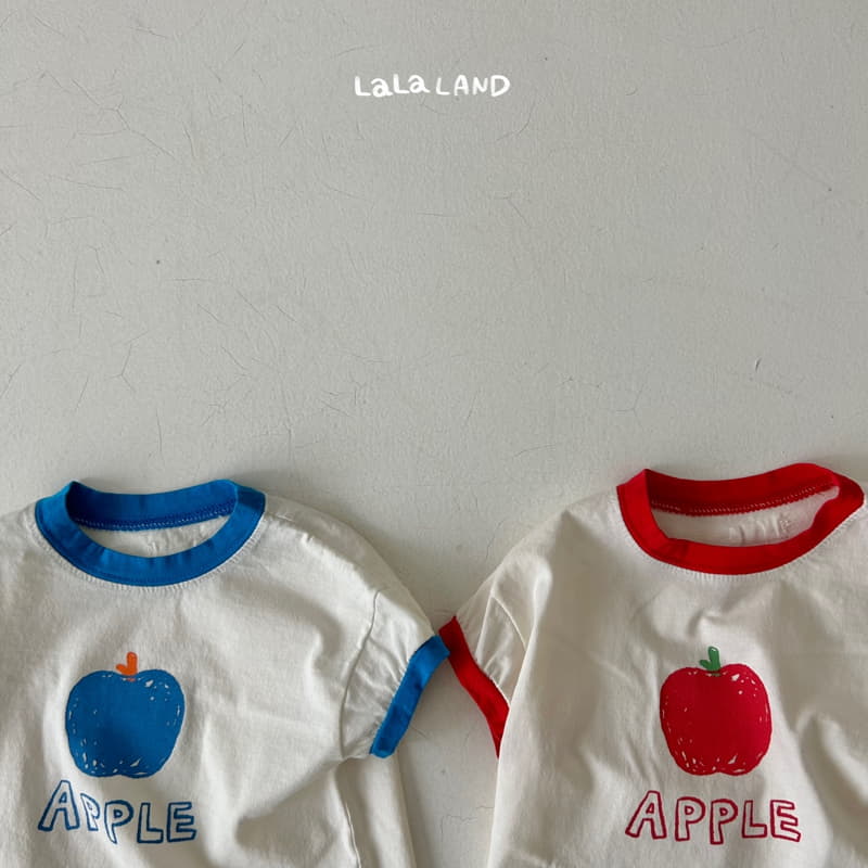 Lalaland - Korean Baby Fashion - #babyfever - Bebe Apple Tee - 2