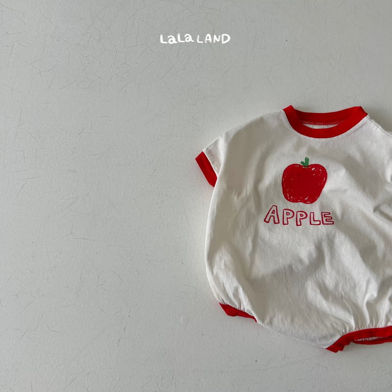 Lalaland - Korean Baby Fashion - #babyfever - Bebe Apple Bodysuit - 7
