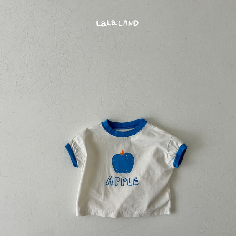 Lalaland - Korean Baby Fashion - #babygirlfashion - Bebe Apple Tee - 3