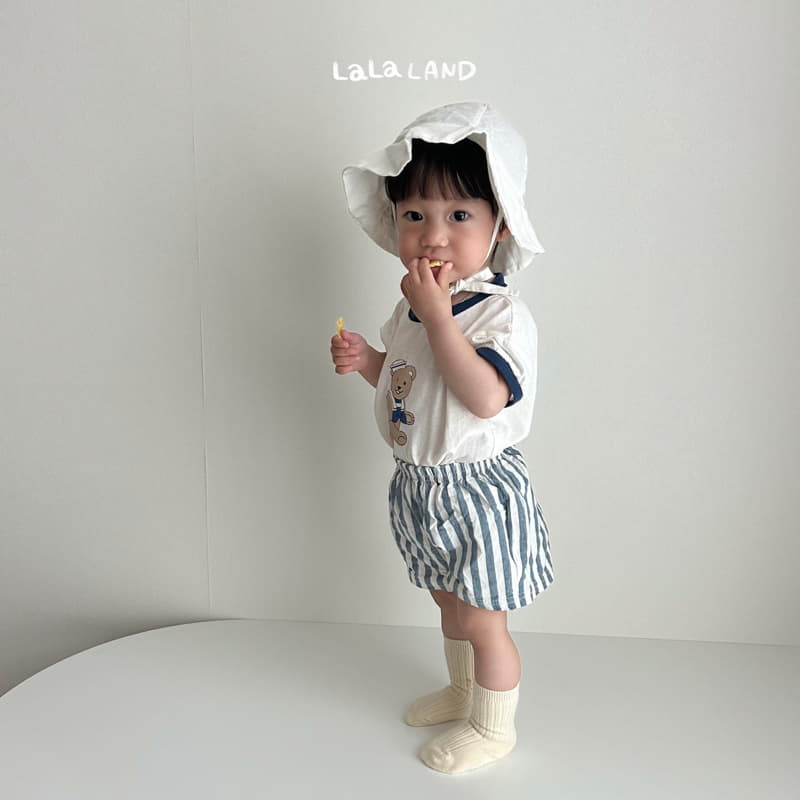 Lalaland - Korean Baby Fashion - #babylifestyle - Bebe Marine Tee - 10