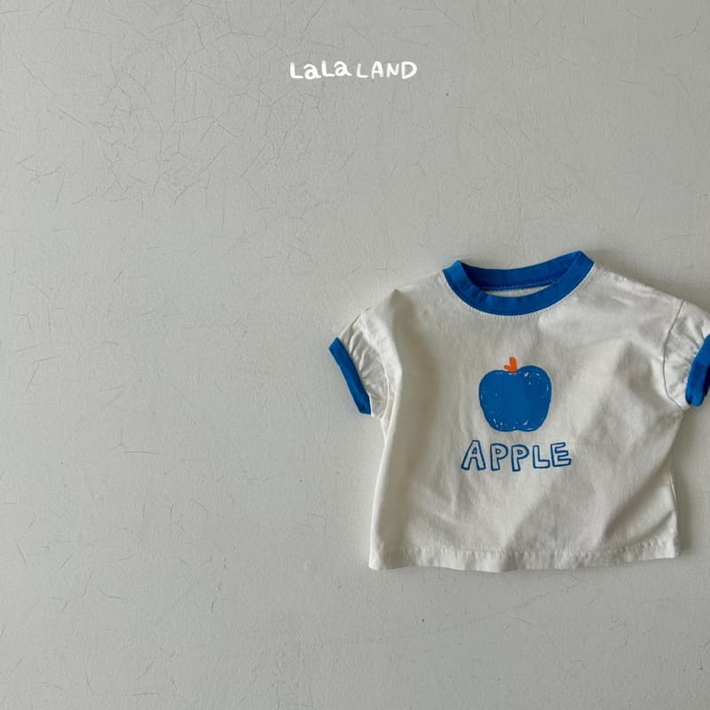 Lalaland - Korean Baby Fashion - #babygirlfashion - Bebe Apple Tee - 4