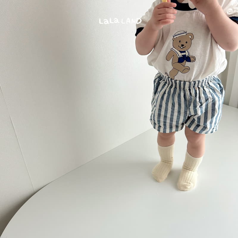 Lalaland - Korean Baby Fashion - #babyoninstagram - Bebe Marine Tee - 11