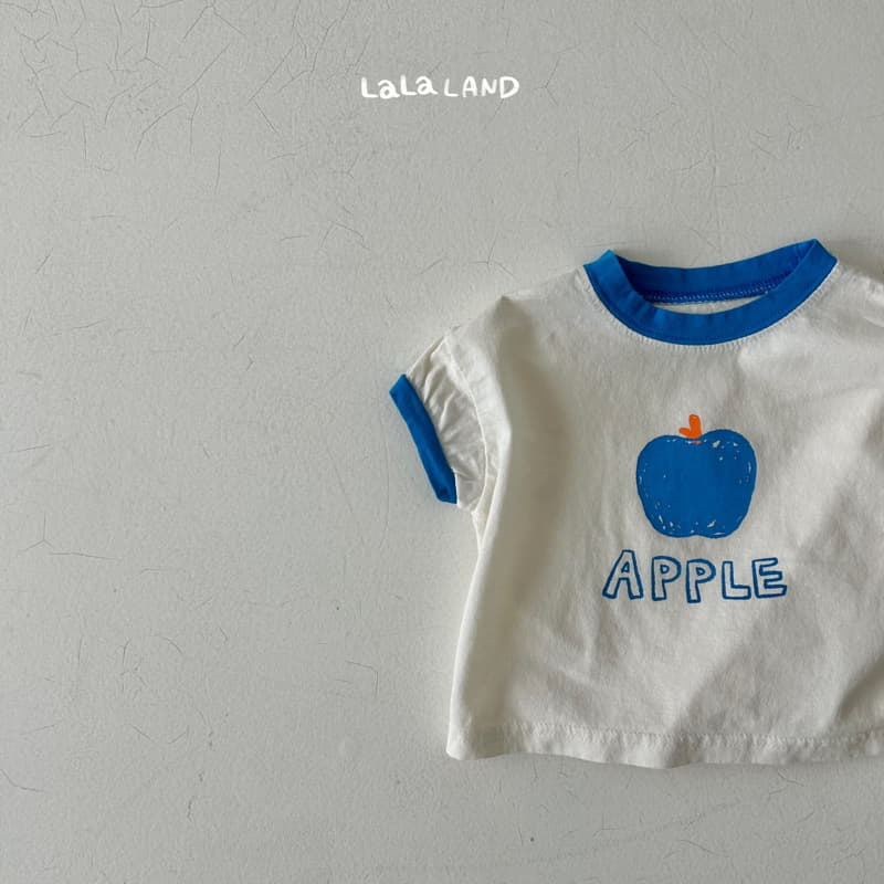 Lalaland - Korean Baby Fashion - #babyoninstagram - Bebe Apple Tee - 5
