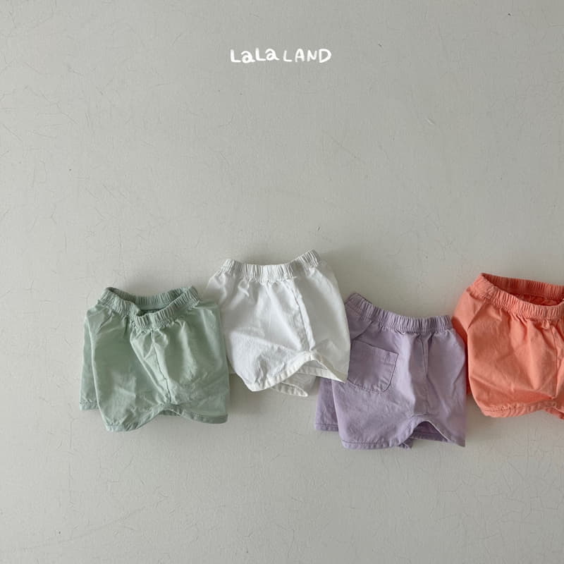 Lalaland - Korean Baby Fashion - #babyootd - Bebe Candy Piping Shorts