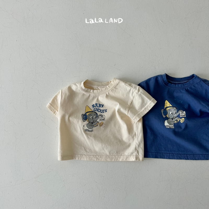 Lalaland - Korean Baby Fashion - #babyoutfit - Bebe Elephant Tee