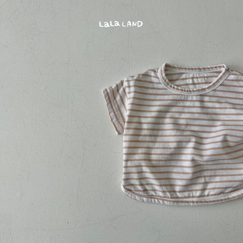 Lalaland - Korean Baby Fashion - #babyoutfit - Bebe Stripes Tee - 10