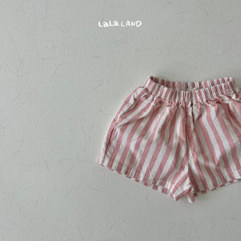 Lalaland - Korean Baby Fashion - #babyoutfit - Bebe Stripes Pants - 5
