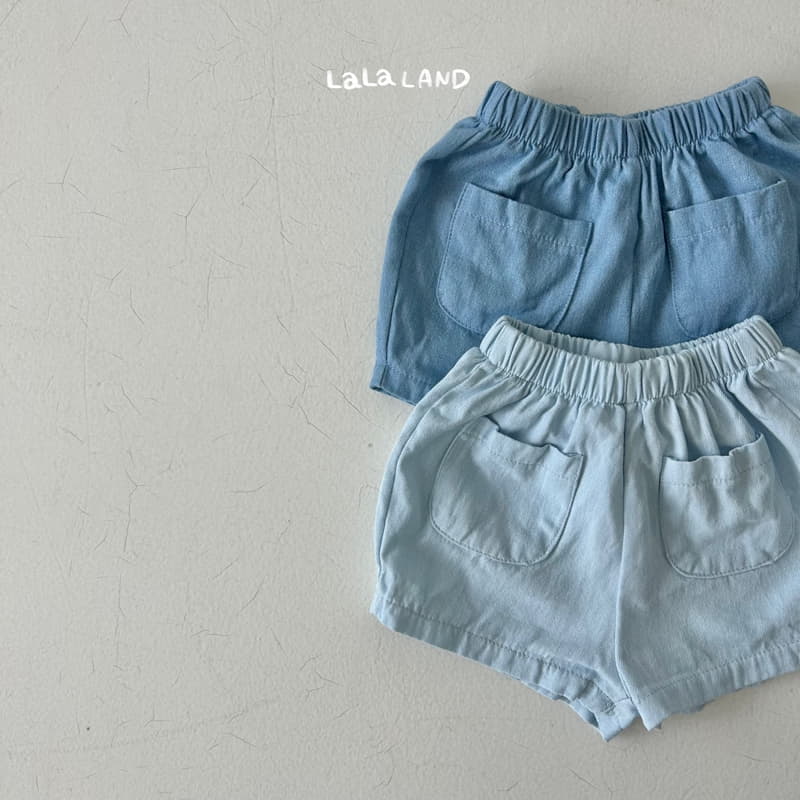 Lalaland - Korean Baby Fashion - #babyoutfit - Bebe Pocket Hazzi Jeans