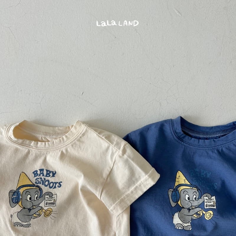 Lalaland - Korean Baby Fashion - #babywear - Bebe Elephant Tee - 2