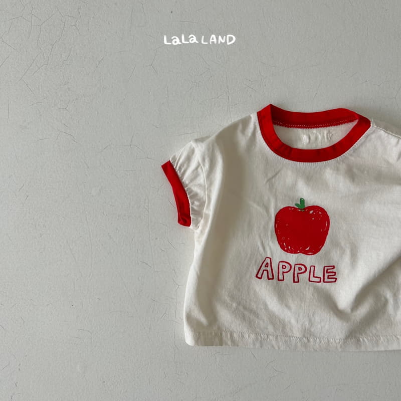 Lalaland - Korean Baby Fashion - #babywear - Bebe Apple Tee - 9