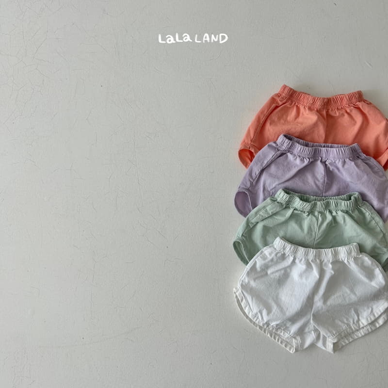 Lalaland - Korean Baby Fashion - #babyoutfit - Bebe Candy Piping Shorts - 4