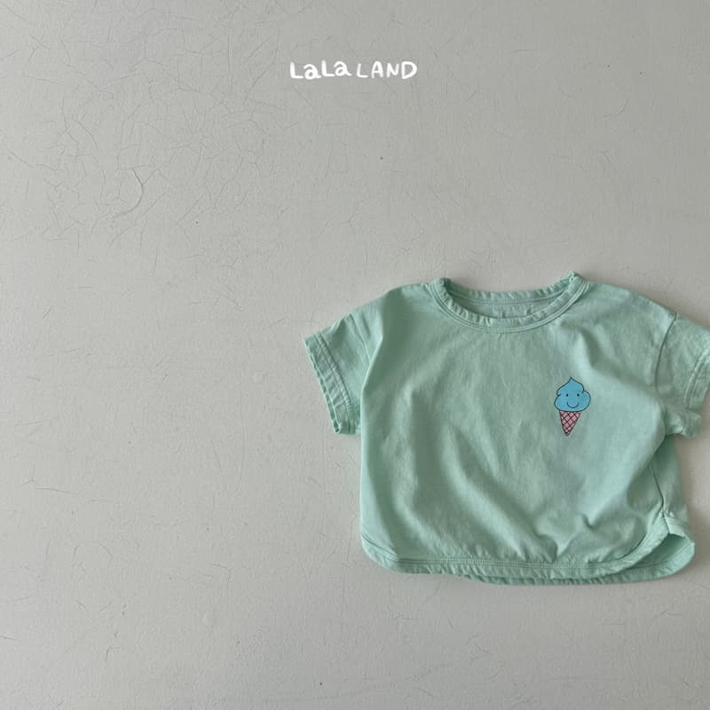 Lalaland - Korean Baby Fashion - #onlinebabyboutique - Bebeb Ice Cream Tee - 11