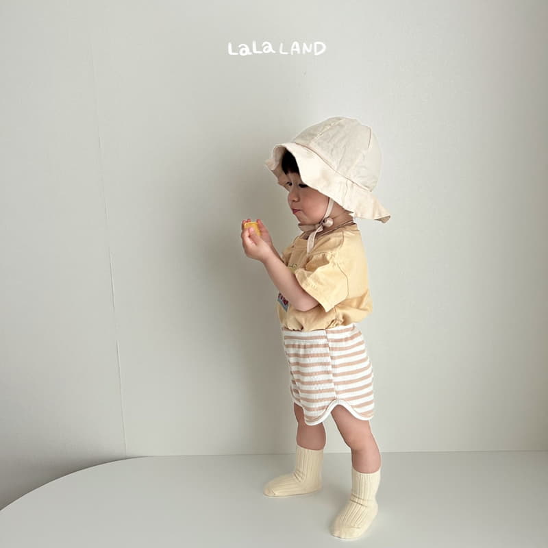 Lalaland - Korean Baby Fashion - #onlinebabyboutique - Bebe Waffle Pants - 7