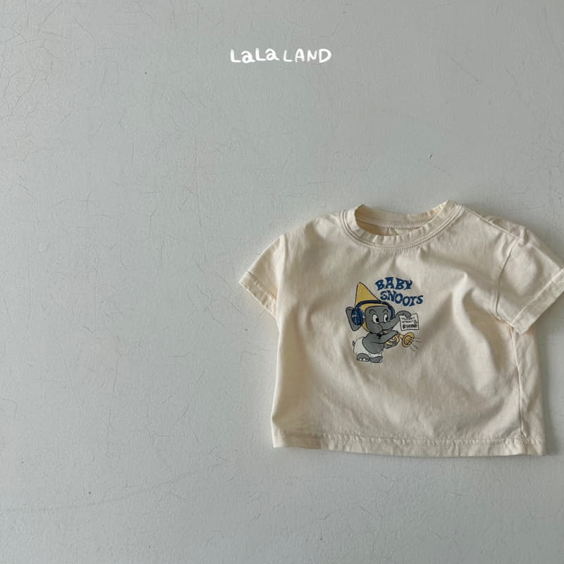 Lalaland - Korean Baby Fashion - #onlinebabyboutique - Bebe Elephant Tee - 4