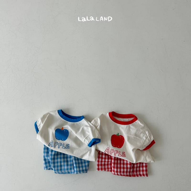 Lalaland - Korean Baby Fashion - #onlinebabyshop - Bebe Apple Tee - 11