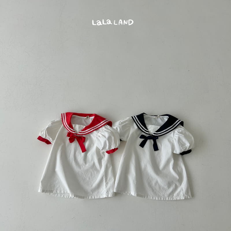 Lalaland - Korean Children Fashion - #childrensboutique - Marine One-piece