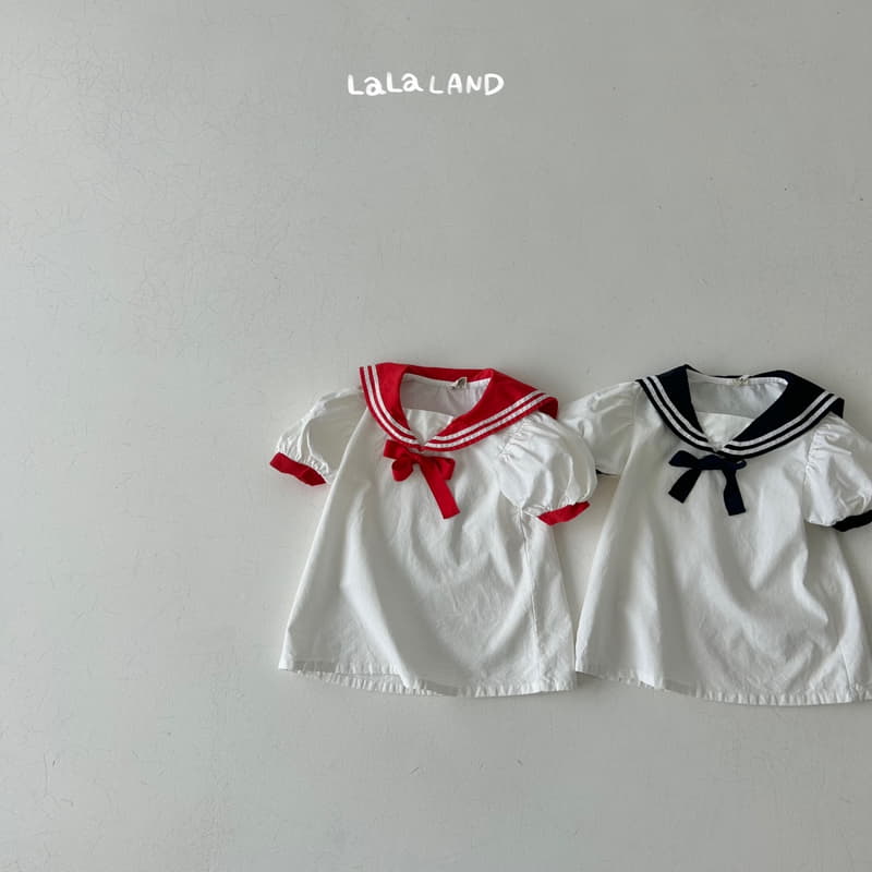 Lalaland - Korean Children Fashion - #designkidswear - Marine One-piece - 2