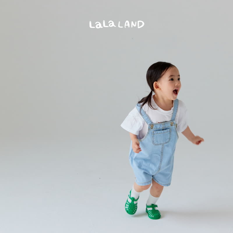 Lalaland - Korean Children Fashion - #magicofchildhood - Summer Denim Dungarees - 11
