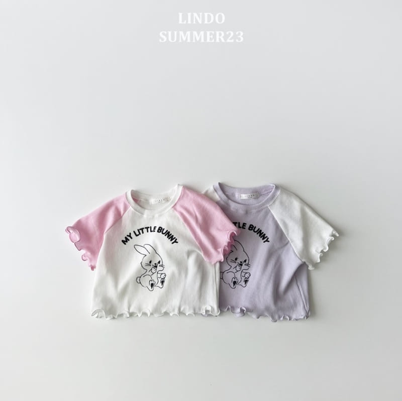 Lindo - Korean Children Fashion - #Kfashion4kids - My Little Bunny Tee - 3