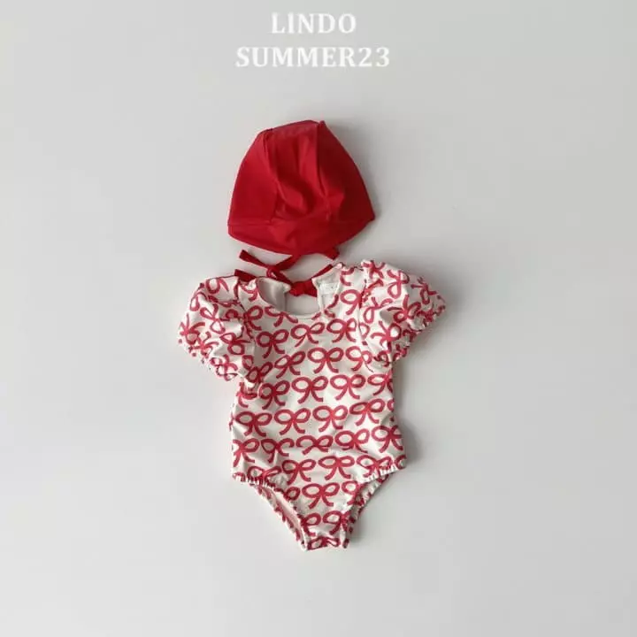 Lindo - Korean Children Fashion - #Kfashion4kids - Linonbon Swimwear Set - 2