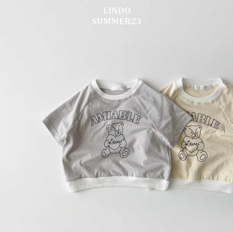 Lindo - Korean Children Fashion - #childofig - Bear Tee - 5