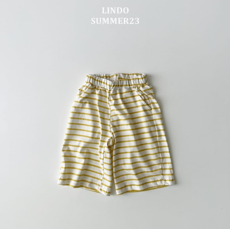 Lindo - Korean Children Fashion - #childrensboutique - Cookie Stripes Pants - 5
