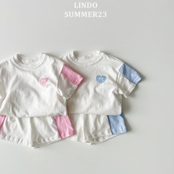 Lindo - Korean Children Fashion - #designkidswear - Joy Heart Top Bottom Set