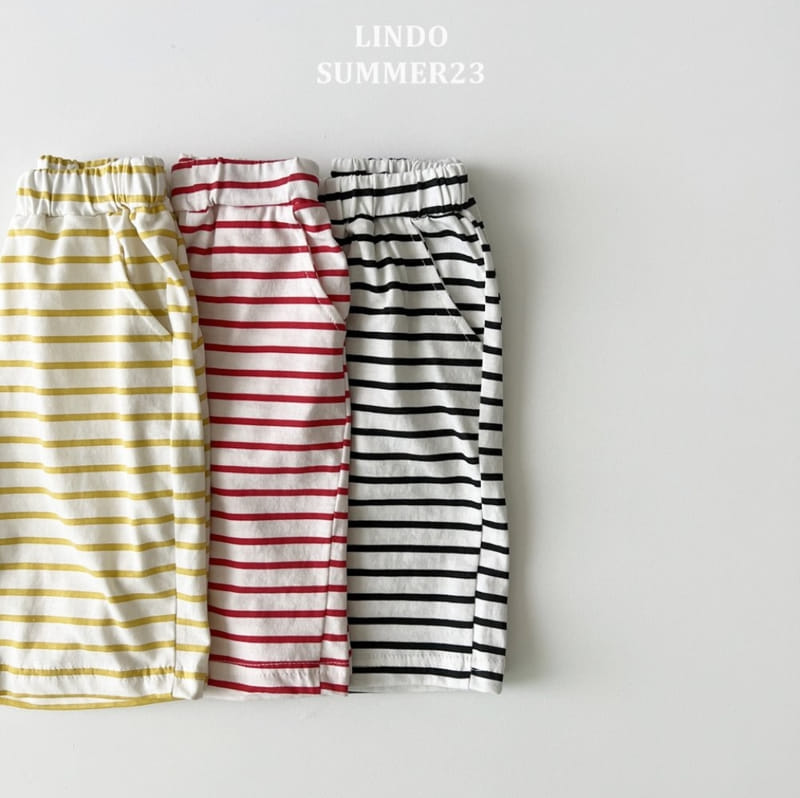 Lindo - Korean Children Fashion - #discoveringself - Cookie Stripes Pants - 7