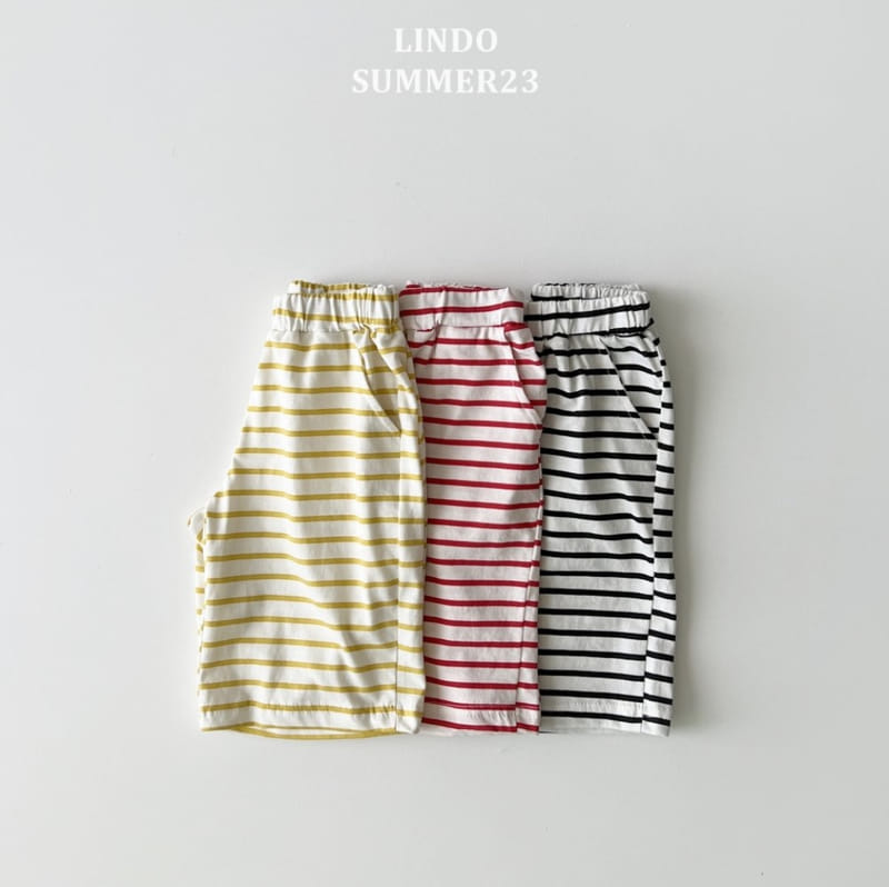 Lindo - Korean Children Fashion - #fashionkids - Cookie Stripes Pants - 8