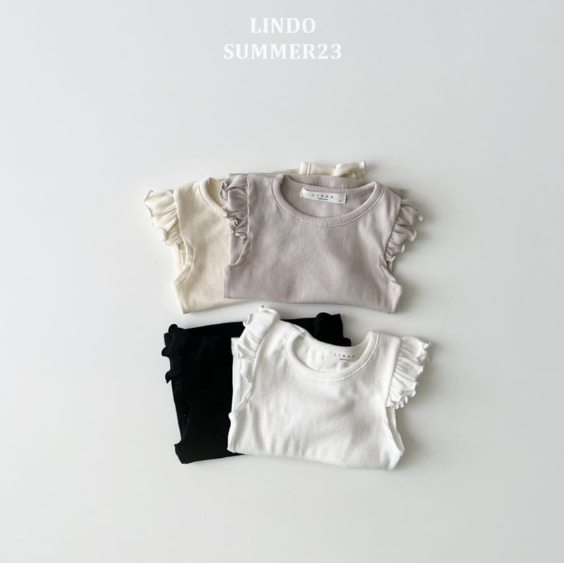 Lindo - Korean Children Fashion - #kidsshorts - Jena Frill Tee