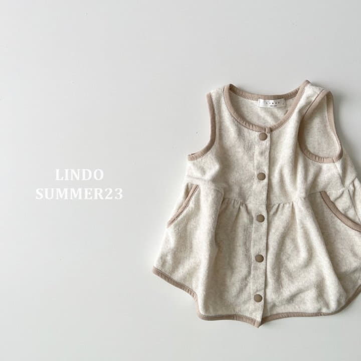 Lindo - Korean Children Fashion - #kidsstore - Terry Piping One-piece - 6