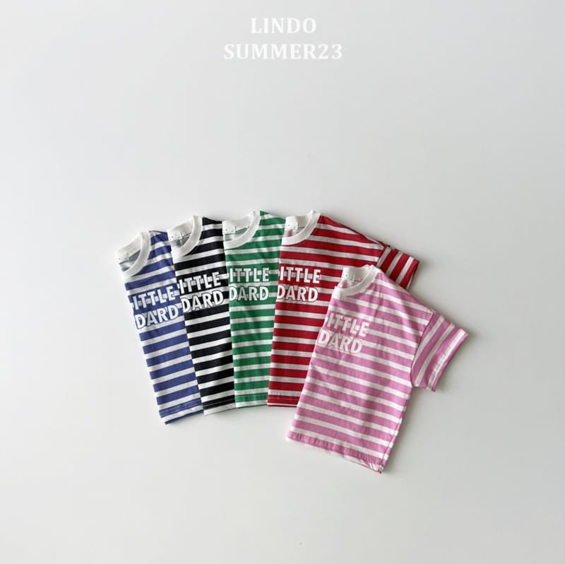 Lindo - Korean Children Fashion - #kidzfashiontrend - Stripes Tee