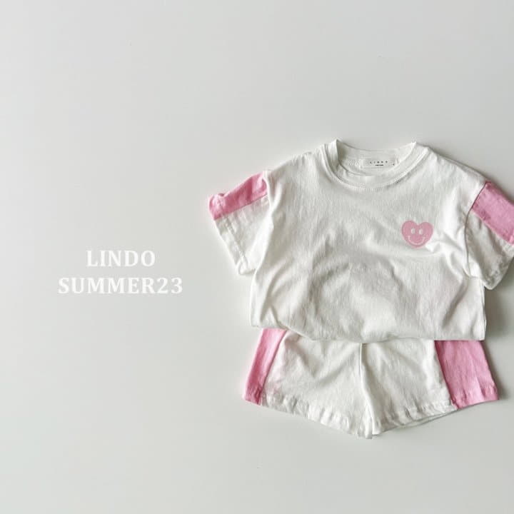 Lindo - Korean Children Fashion - #kidzfashiontrend - Joy Heart Top Bottom Set - 6