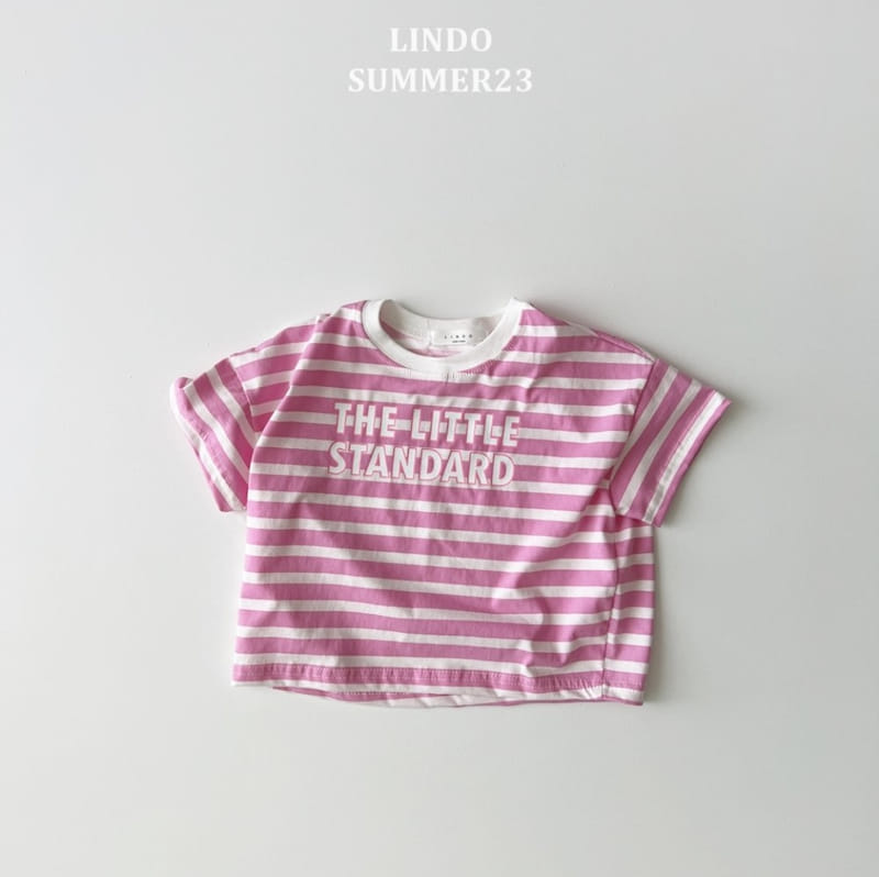 Lindo - Korean Children Fashion - #littlefashionista - Stripes Tee - 3