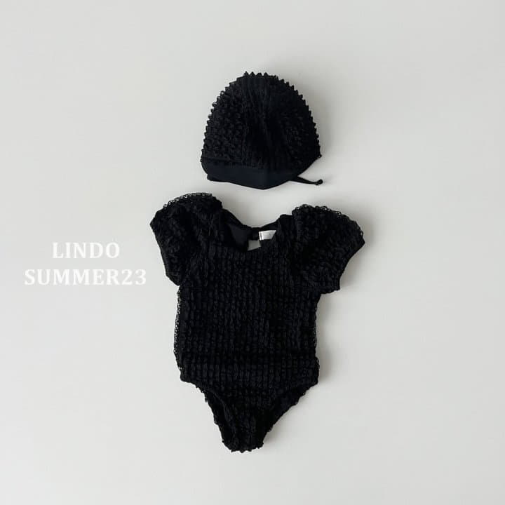 Lindo - Korean Children Fashion - #littlefashionista - Lay Cancan Swimwear Set - 2