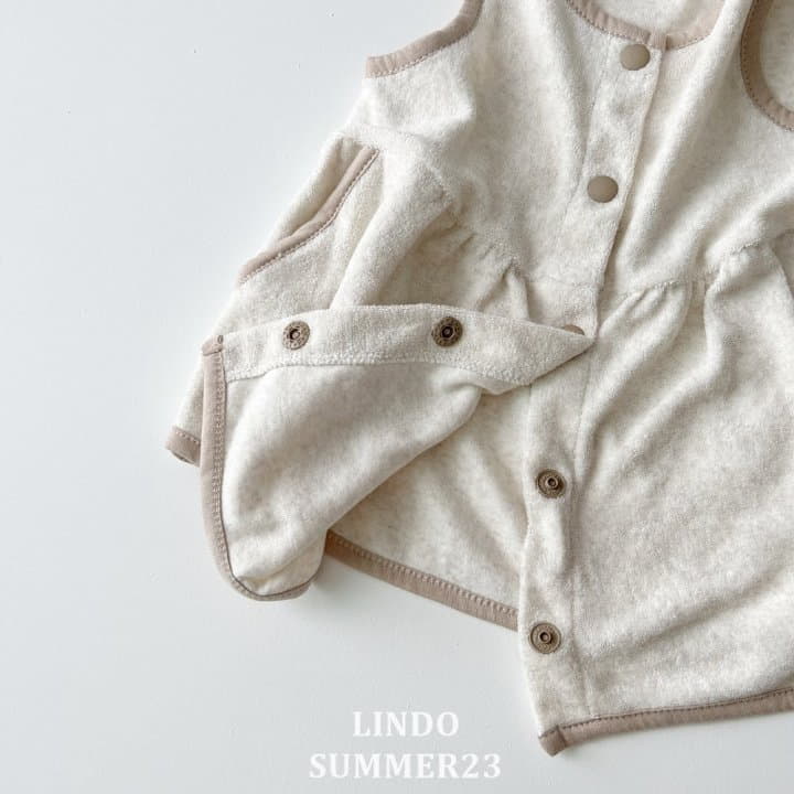 Lindo - Korean Children Fashion - #littlefashionista - Terry Piping One-piece - 9