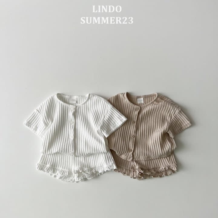 Lindo - Korean Children Fashion - #littlefashionista - Wendy Top Bottom Set - 7