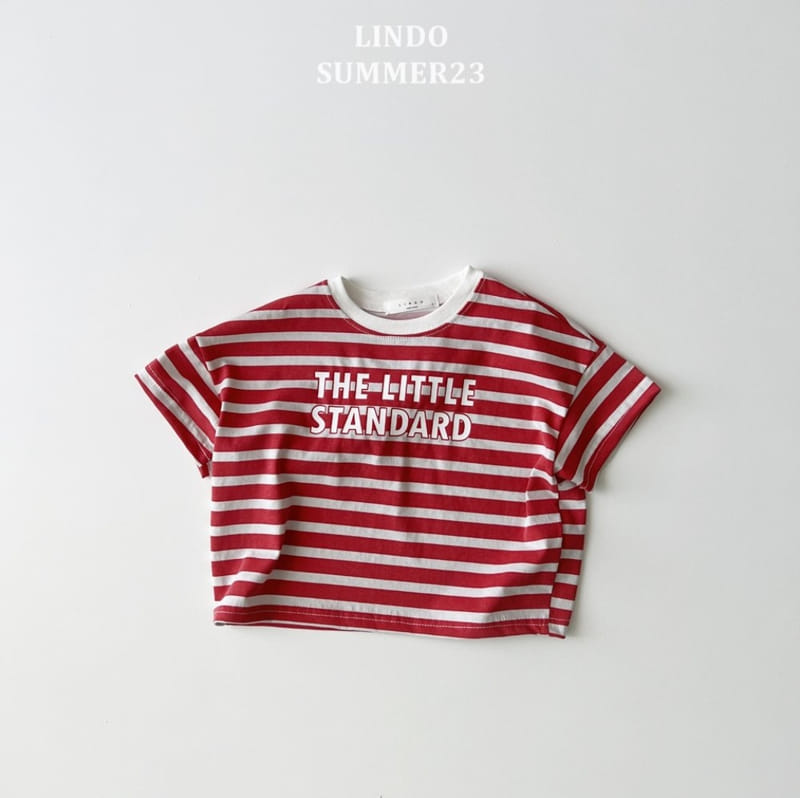 Lindo - Korean Children Fashion - #littlefashionista - Stripes Tee - 4