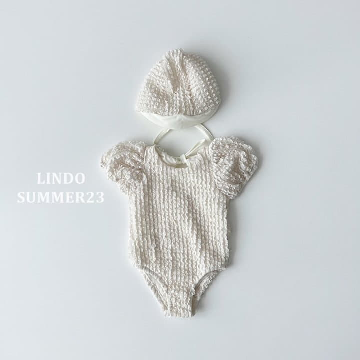 Lindo - Korean Children Fashion - #magicofchildhood - Lay Cancan Swimwear Set - 3
