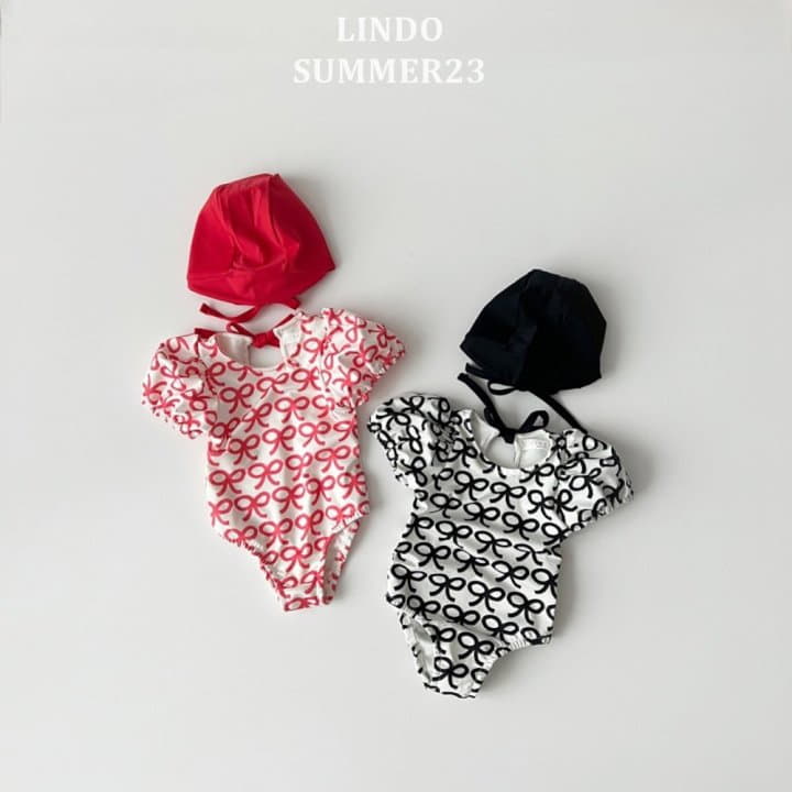 Lindo - Korean Children Fashion - #littlefashionista - Linonbon Swimwear Set - 4