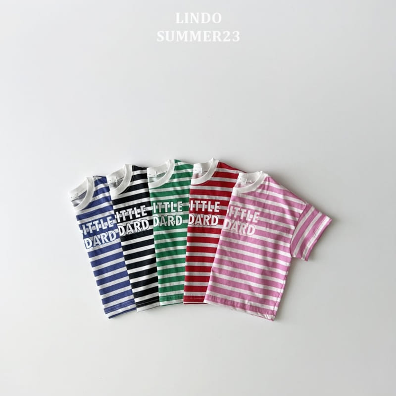 Lindo - Korean Children Fashion - #stylishchildhood - Stripes Tee - 9